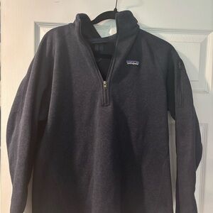 Patagonia Navy Quarter-Zip Fleece